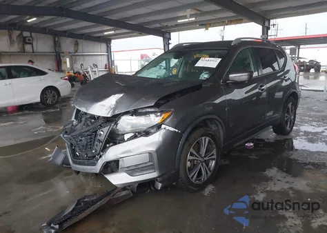 2019 Nissan Rogue Sv z USA, uszkodzony, nr VIN 5N1AT2MT7KC784380